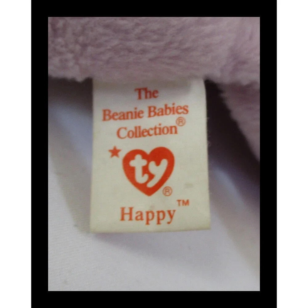 Ty Beanie Baby Happy the Hippo NO TAG